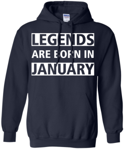 Legends Are Born In January T-Shirt