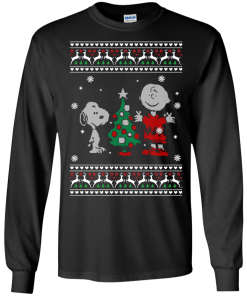 Snoopy Christmas Sweater, Snoopy and Peanuts Christmas Shirt