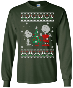 Snoopy Christmas Sweater, Snoopy and Peanuts Christmas Shirt