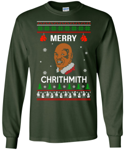 Mike Tyson Merry Chrithmith Christmas Sweater, Long Sleeve Shirt