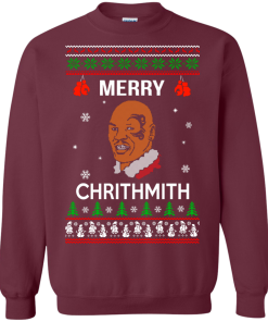 Mike Tyson Merry Chrithmith Christmas Sweater, Long Sleeve Shirt
