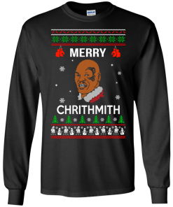 Mike Tyson Merry Chrithmith Christmas Sweater, Long Sleeve Shirt