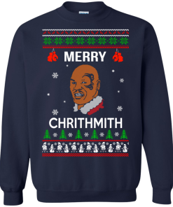 Mike Tyson Merry Chrithmith Christmas Sweater, Long Sleeve Shirt