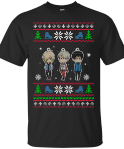Yuri on Ice Christmas Sweater, T Shirt, Long Sleeve