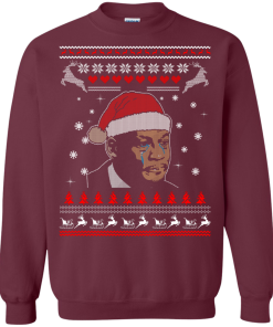 Crying Jordan Christmas Sweater, Long Sleeve