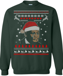 Crying Jordan Christmas Sweater, Long Sleeve