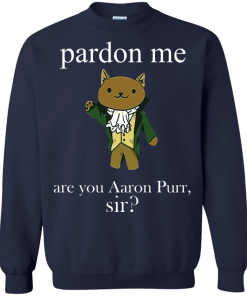 Hamilcat Pardon Me Aaron Purr Sir Shirt, Sweater