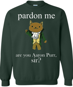 Hamilcat Pardon Me Aaron Purr Sir Shirt, Sweater
