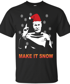 Star Data Trek Make it Snow T Shirt
