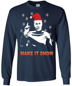 Star Data Trek Make it Snow T Shirt
