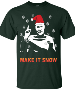 Star Data Trek Make it Snow T Shirt