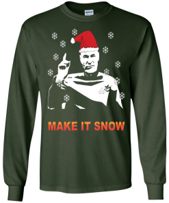 Star Data Trek Make it Snow T Shirt