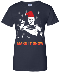 Star Data Trek Make it Snow T Shirt