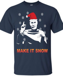 Star Data Trek Make it Snow T Shirt