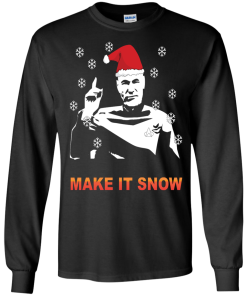 Star Data Trek Make it Snow T Shirt