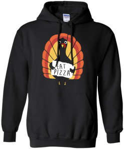 Eat Pizza - Thanksgiving Funny Turkey Pizza T Shirt