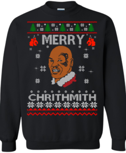 christmas sweater mike tyson