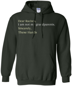 Dear Racism I Am Not My Grandparents These Hands T-Shirt