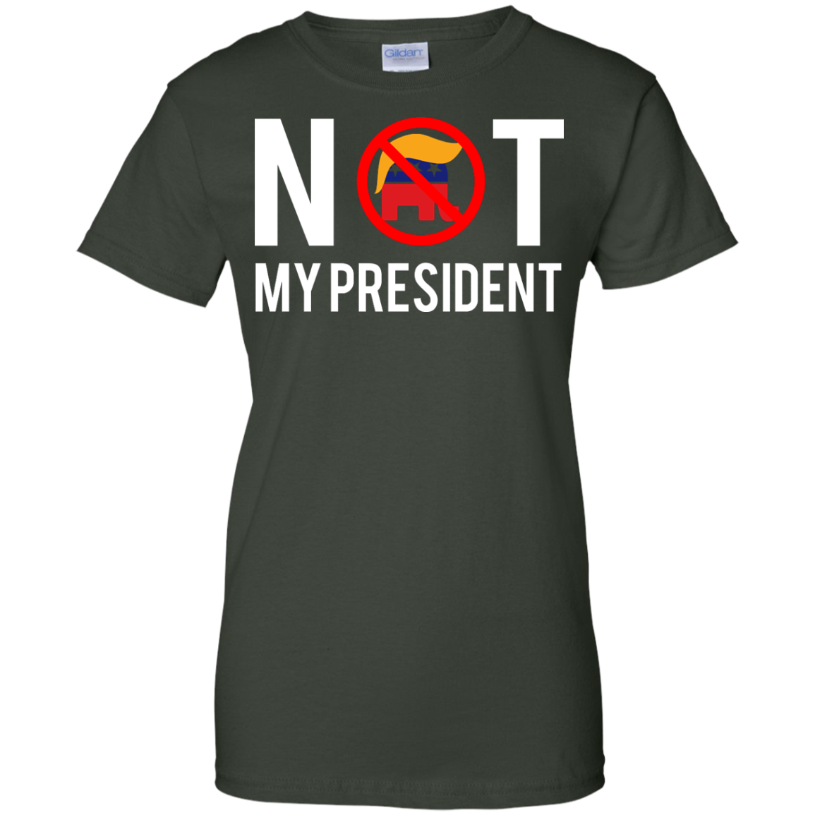 46 not my president shirt