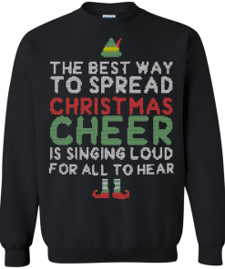Elf Christmas Sweatshirt | Christmas Gift