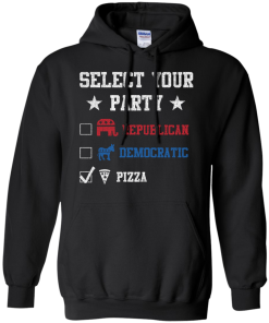 Vote Pizza Party in 2016 T-Shirt