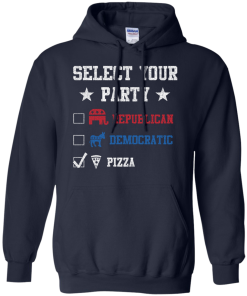 Vote Pizza Party in 2016 T-Shirt