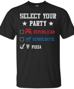 Vote Pizza Party in 2016 T-Shirt