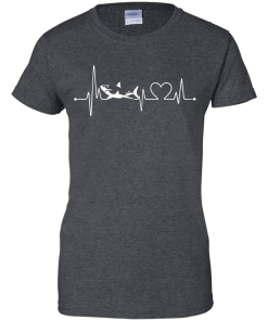 Love Shark - Shark Heart Beat T-Shirt, Hoodies