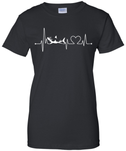 Love Shark - Shark Heart Beat T-Shirt, Hoodies