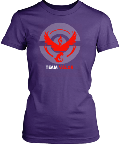 Logo Team Valor Pokemon Go tshirt, hoodies and tank-top