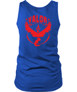 Valor Team Pokemon Go, print in back