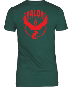 Valor Team Pokemon Go, print in back