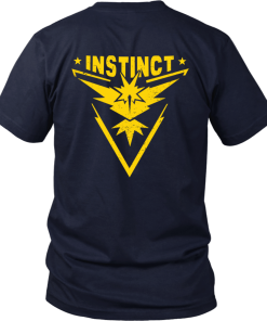 Team Instinct Pokemon Go shirt, Fast shipping