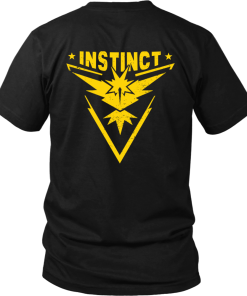 Team Instinct Pokemon Go shirt, Fast shipping