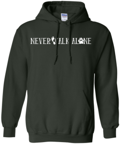 Never Walk Alone Shirt - Love My Dog T Shirt