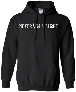 Never Walk Alone Shirt - Love My Dog T Shirt