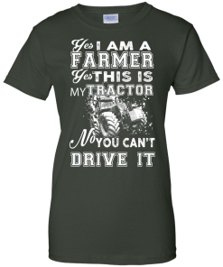Farmer T-shirt, You can't drive my tractor
