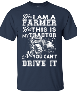 Farmer T-shirt, You can't drive my tractor