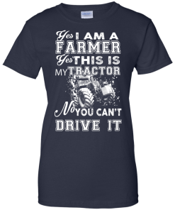 Farmer T-shirt, You can't drive my tractor