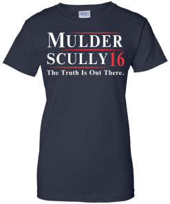 Mulder Scully for president 2016 t shirt & hoodies