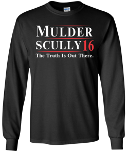Mulder Scully for president 2016 t shirt & hoodies