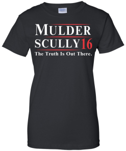 Mulder Scully for president 2016 t shirt & hoodies