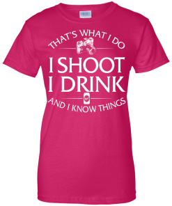 Photographer T-shirt: That's what I do, I shoot