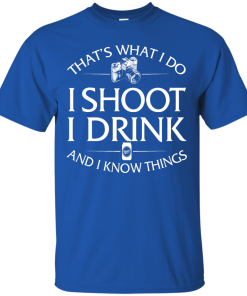 Photographer T-shirt: That's what I do, I shoot