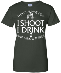 Photographer T-shirt: That's what I do, I shoot