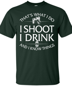 Photographer T-shirt: That's what I do, I shoot