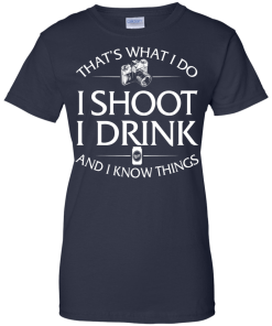 Photographer T-shirt: That's what I do, I shoot
