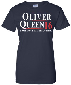 Oliver Queen for president 2016 t shirt & hoodies