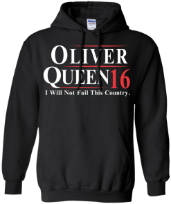 Oliver Queen for president 2016 t shirt & hoodies