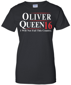 Oliver Queen for president 2016 t shirt & hoodies